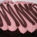 Brownie with Raspberry Buttercream