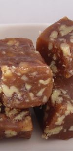 Salted Caramels with Walnuts