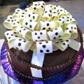 cake bow polkadot3
