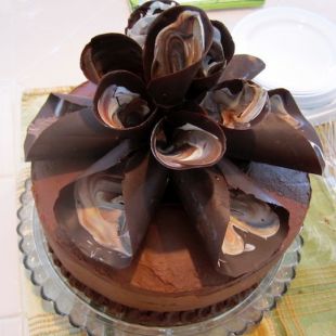 Chocolate Cake with Chocolate Buttercream