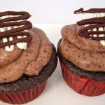 Chocolate Cupcakes with Cookies & Cream Frosting