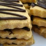 Peanut Butter Shortbread with Chocolate
